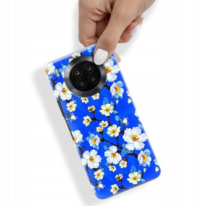 Etui do HUAWEI HONOR 50 LITE Kwiaty Flower Wzory