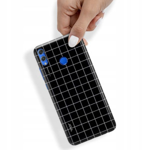 Etui do HUAWEI HONOR 8X Case W Kratkę Kratka Wzory