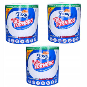 Foxy Ręcznik papierowy Tornado 3 sztuki