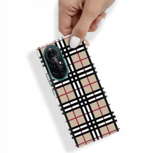 Etui do HUAWEI NOVA 8 PRO W Kratkę Kratka Wzory