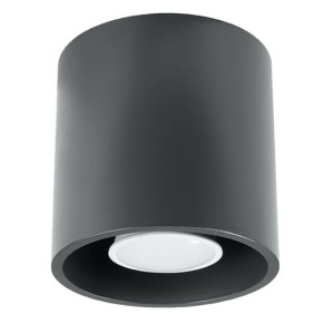  Plafon ORBIS 1 Antracyt tuba koło aluminium