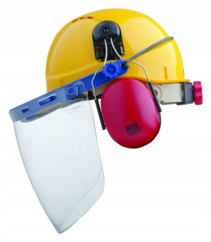 Ardon SH-1 Kask Hełm Ochronny Z Szybką S-1 D-2 BHP