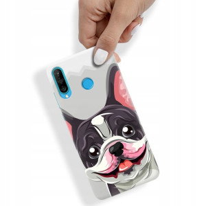 Etui do HUAWEI P30 LITE Case Pieski Kotki Wzory