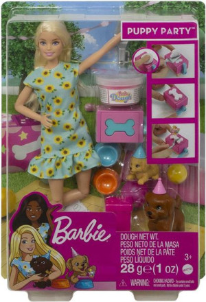 Barbie Lalka Przyjęcie Dla Szczeniaczka
