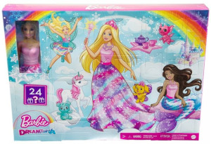 Mattel Kalendarz Adwentowy Barbie Kraina Fantazji