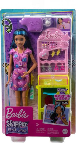Barbie Skipper Pierwsza Praca Przekłuwanie Uszu