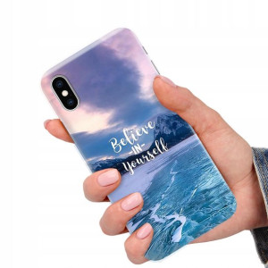 Etui do iPHONE X/XS Aesthetic Motywacyjne Wzory
