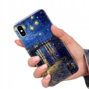 Etui do iPHONE X/XS Impresjonizm Van Gogh Wzory