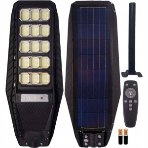 Lampa LED 1500W Solarna Uliczna z Pilot +Mocowanie