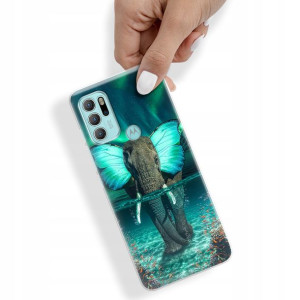 Etui Do MOTOROLA G60s Eleganckie Subtelne Wzory