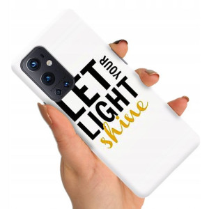 Etui do ONEPLUS 9 PRO Case Modne Top Napisy Wzory