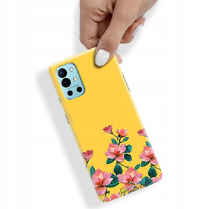 Etui do ONEPLUS 9R Case Kwiaty Flower Top Wzory