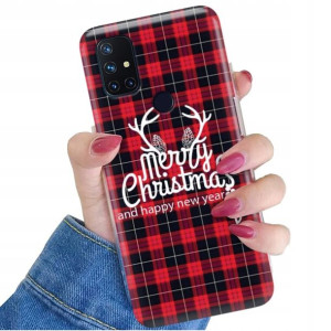 Etui do ONEPLUS NORD N10 5G Case Świąteczne Wzory