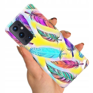 Etui do ONEPLUS 9 PRO 5G Case BOHO Leaves Wzory