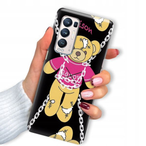 Etui do OPPO RENO 5 PRO PLUS 5G Bearbrick Wzory