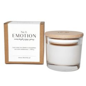 Ekoteka Candle, Świeca Sojowa No 3. EMOTION świeża bazylia, jeżyny, cytrusy