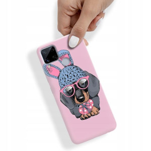 Etui do REALME C15 Obudowa Pieski Kotki Top Wzory