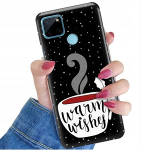 Etui do REALME C21Y Case Świąteczne Święta Wzory
