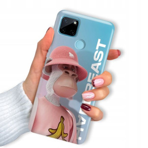 Etui do REALME C25Y Case Top Miś Bearbrick Wzory