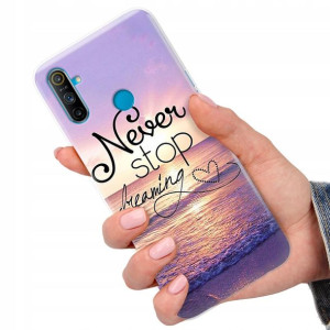 Etui do REALME C3 Case Aesthetic Motywacyjne Wzory