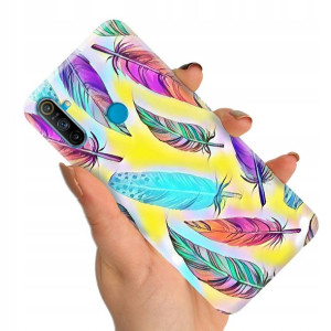 Etui do REALME C3 Obudowa Case BOHO Leaves Wzory