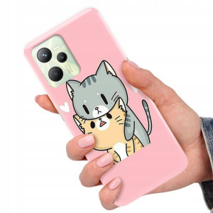 Etui do REALME C35 Obudowa Misie CHIBI LAMA Wzory