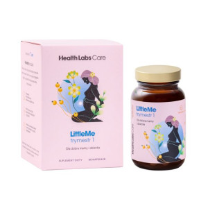 HealthLabs LittleMe formuła wspierająca prawidłowy rozwój ciąży trymestr 1