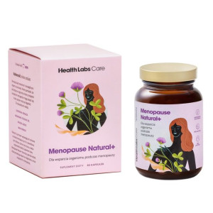 HealthLabs Menopause Natural+ wsparcie organizmu podczas menopauzy 60 kap