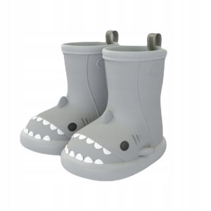 Kalosze Dziecięce Rekiny Shark-i Gumowe Buty 33-34