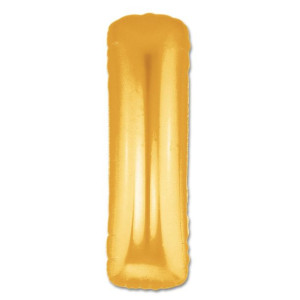 Duży Balon-y Foliowy Alfabet Litera I 40cm