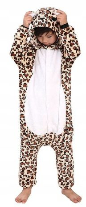 Onesie Pantera Dres Piżama Kigurumi Dziecięca 120