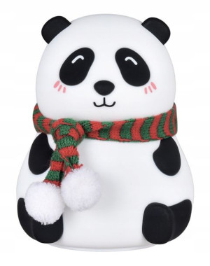 Lampka Nocna Led-owa Panda Zmieniająca Kolory