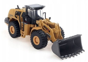 Buldożer Koparka Spychacz Metalowy Zabawka 1:60