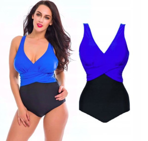 Jednocześciowy Strój Kąpielowy Plus Size Push 2xl