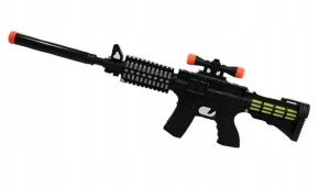 M4 Karabin Broń Pistolet Zabawka Odgłosy Światła