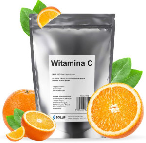 WITAMINA C kwas l-askorbinowy w proszku 100% 0,5kg