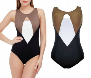 Jednocześciowy Strój Kąpielowy Nude Modelujący S