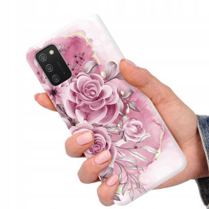 Etui do SAMSUNG A02S Kwiatowe Wiosenne Top Wzory