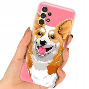Etui do SAMSUNG A13 4G Zwierzątka Pieski Top Wzory