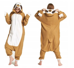 Leniwiec Onesie Kombinezon Kigurumi Dres Piżama Xl