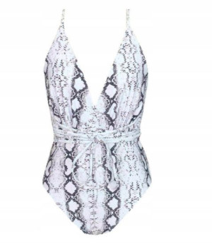 Strój Kąpielowy Jednoczęściowy Monokini Snake M
