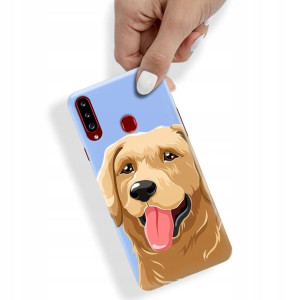 Etui do SAMSUNG A20s Case Pieski Kotki Top Wzory