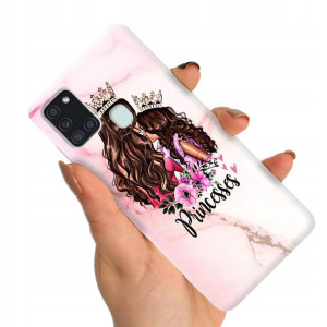 Etui do SAMSUNG A21s Obudowa Case Wzory + SZKŁO