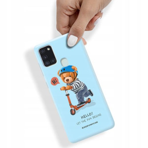 Etui do SAMSUNG A21s Obudowa TEDDY Misie Top Wzory