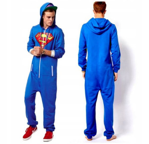 Onesie Superman Przebranie Kombinezon Dres M