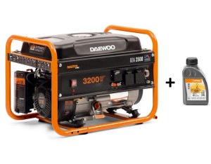 Agregat prądotwórczy 3200W benzynowy DAEWOO GDA 3500 spalinowy + OLEJ
