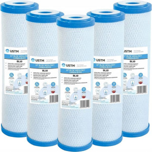 5x Filtr Do Wody 10'' Wkład Blok Węglowy Bl10 Ustm