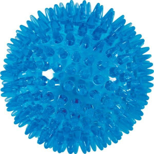 ZOLUX TPR POP Pilka z kolcami 13cm turkusowy