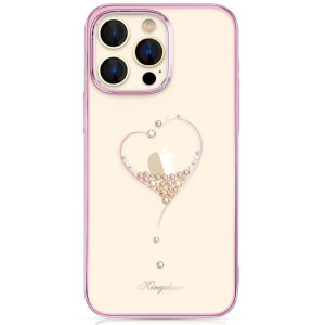 Etui Kingxbar Wish Apple iPhone 14 Plus różowe