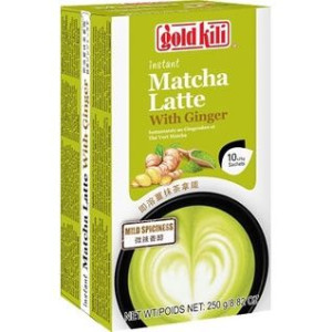 Instant Matcha Latte o Smaku Imbirowym 10*18g GOLD KILI